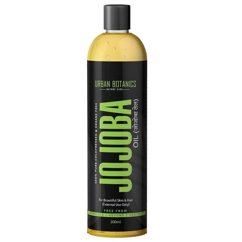 Urban Botanics Cold Pressed Unrefined Jojoba Oil For Skin & Hair