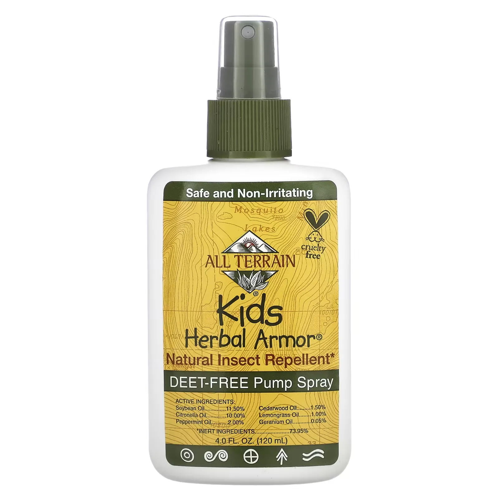 Kids Herbal Armor, Natural Insect Repellent, 4 fl oz (120 ml)