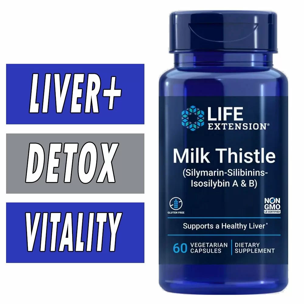 Life Extension Milk Thistle - 60 Veg Caps