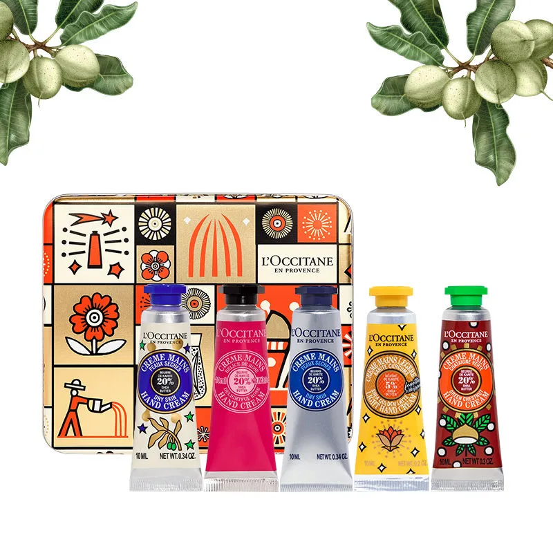 L'Occitane Shea Butter Classic Travel Hand Creams Set