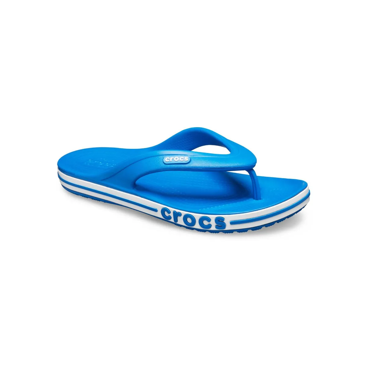 Crocs Blue Bayaband Unisex Flipflops (EURO 38-39)