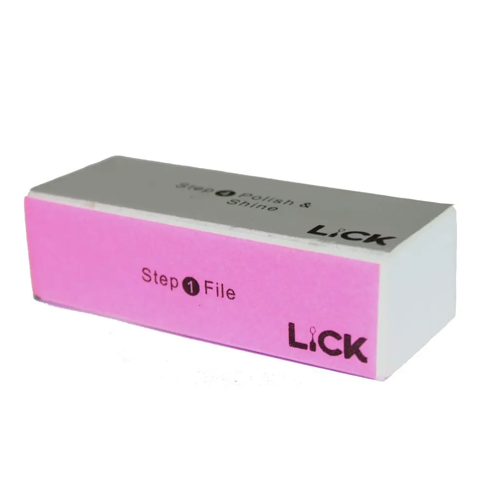 Lick - 4 Steps Professional Care Manicure Pedicure Nails Block Buffer