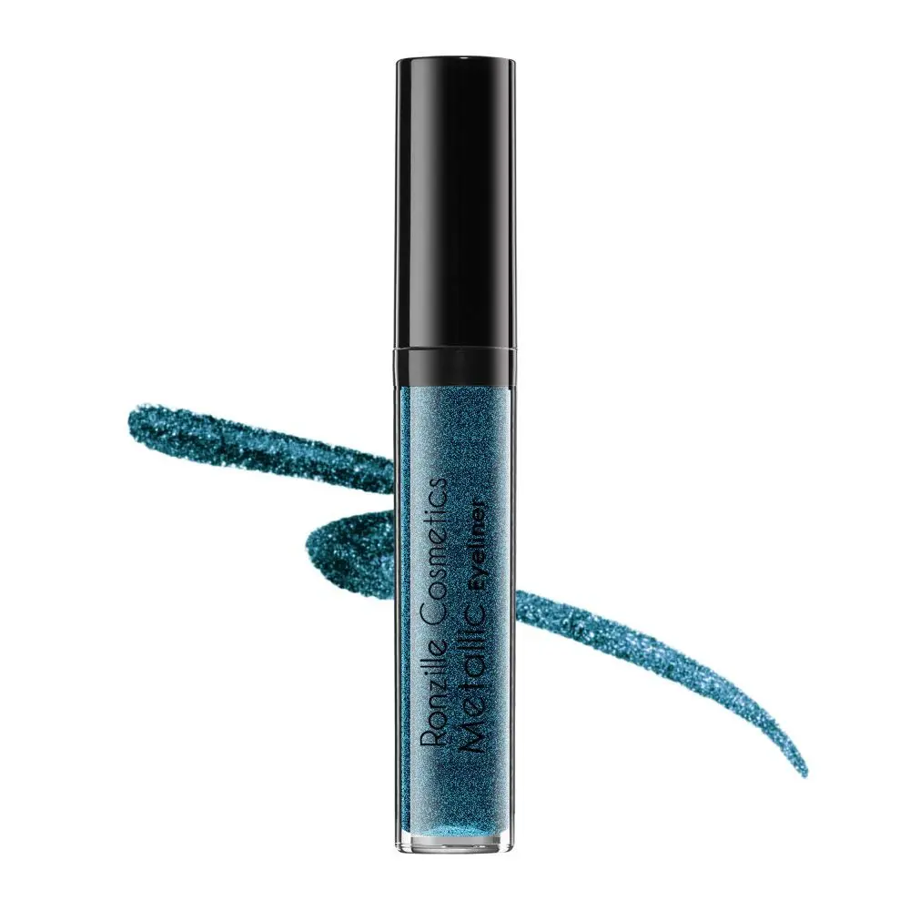 Ronzille shimmer Metallic Glitter Eyeliner Navy