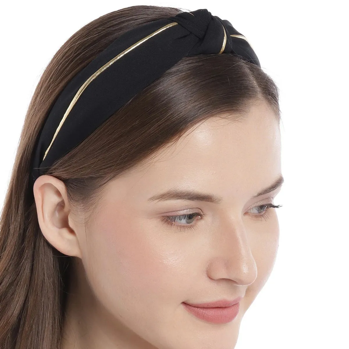 Blueberry Black Knot Hairband