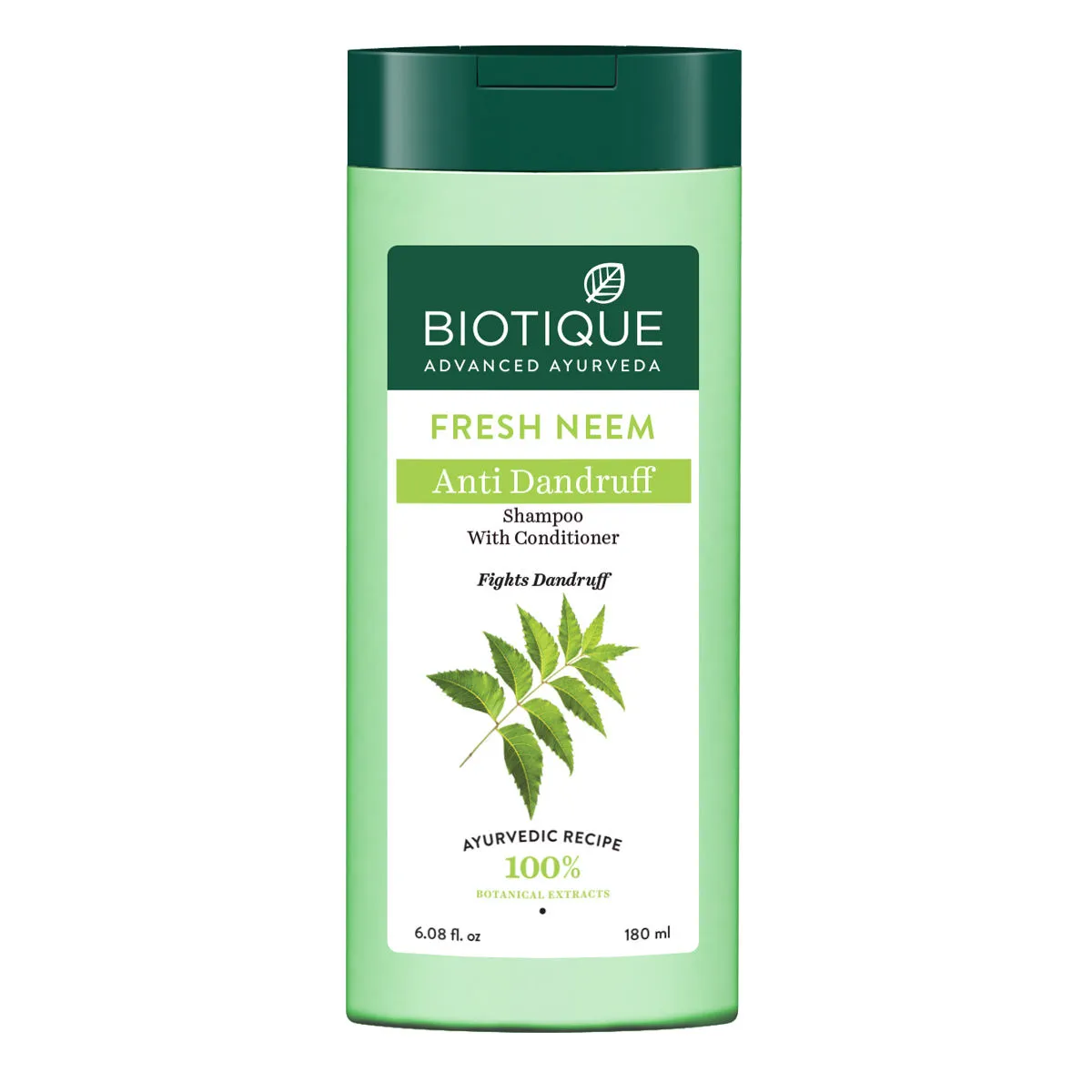 Biotique Fresh Neem Anti-Dandruff Shampoo With Conditioner