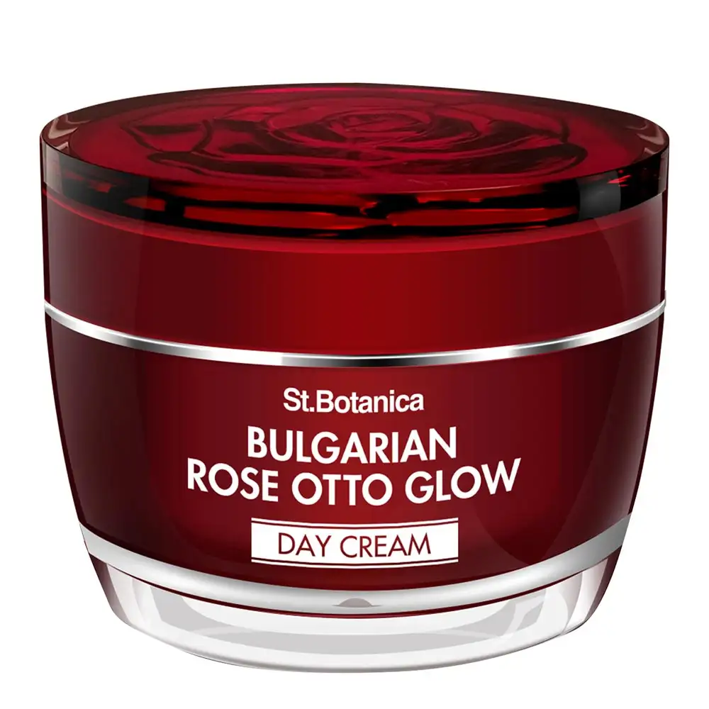 St.Botanica Bulgarian Rose Otto Glow Day Cream,  50 g  for All Skin Types