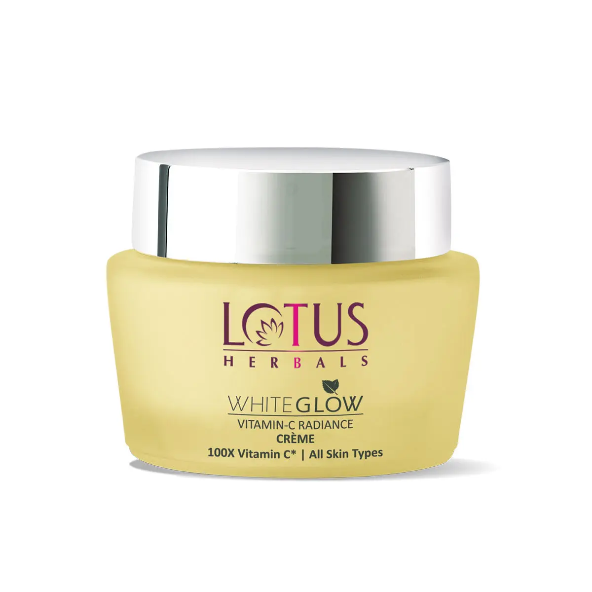 Lotus Herbals WhiteGlow Vitamin C Radiance Cream | SPF 20 | For Dark Spots & Dull Skin | Anti- Pollution | 50g