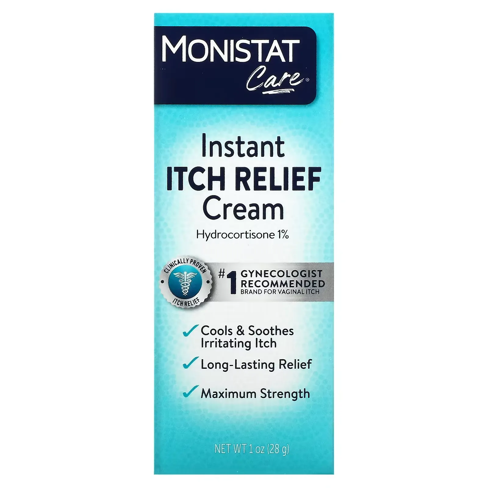 Care, Insant Itch Relief Cream, 1 oz (28 g)