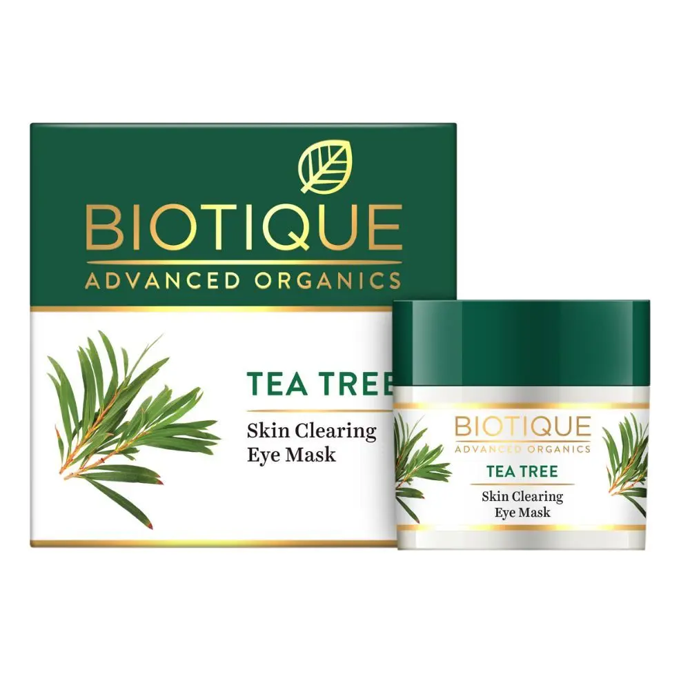 Biotique Advanced Organics Tea Tree Skin Clearing Eye Mask (15 g)