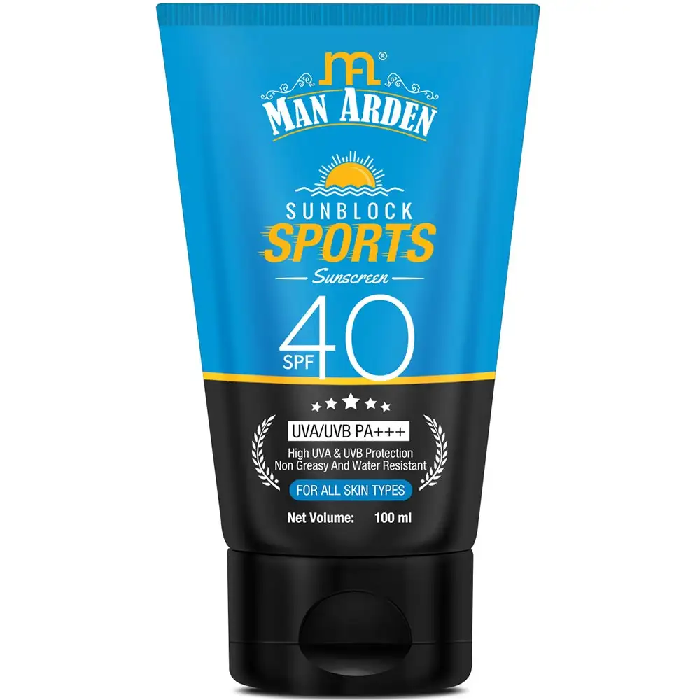 Man Arden SunBlock Sport Sunscreen,  100 ml  SPF 40