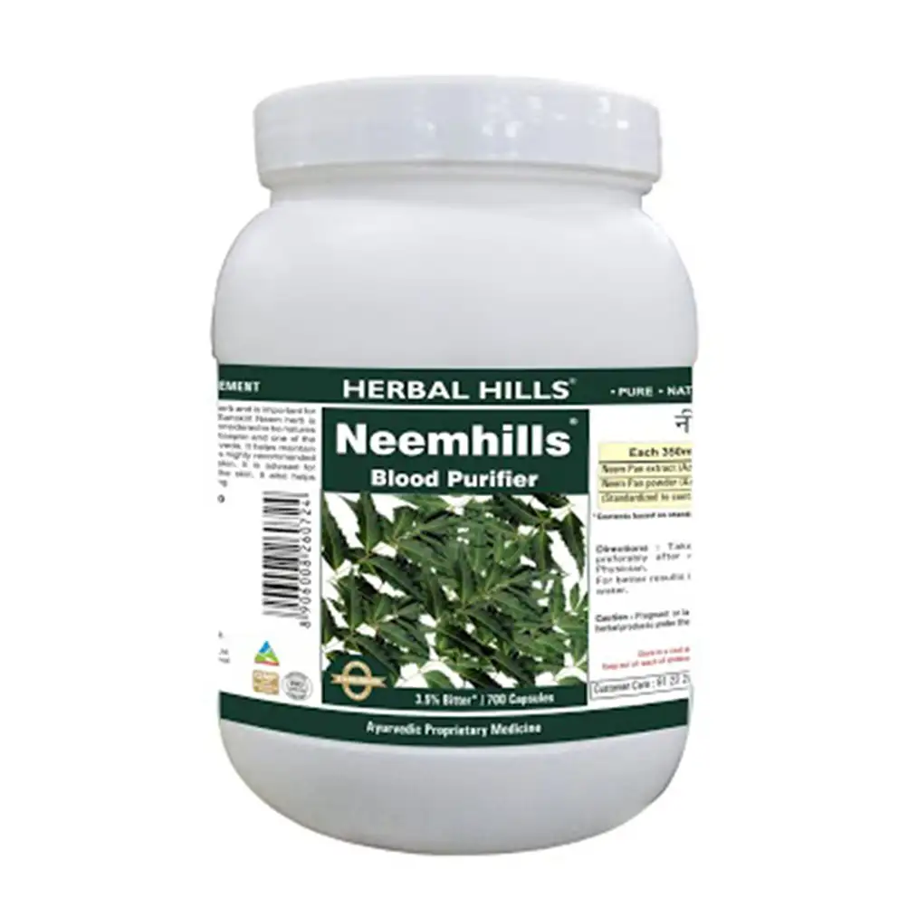 Herbal Hills Neemhills Value Pack,  700 capsules