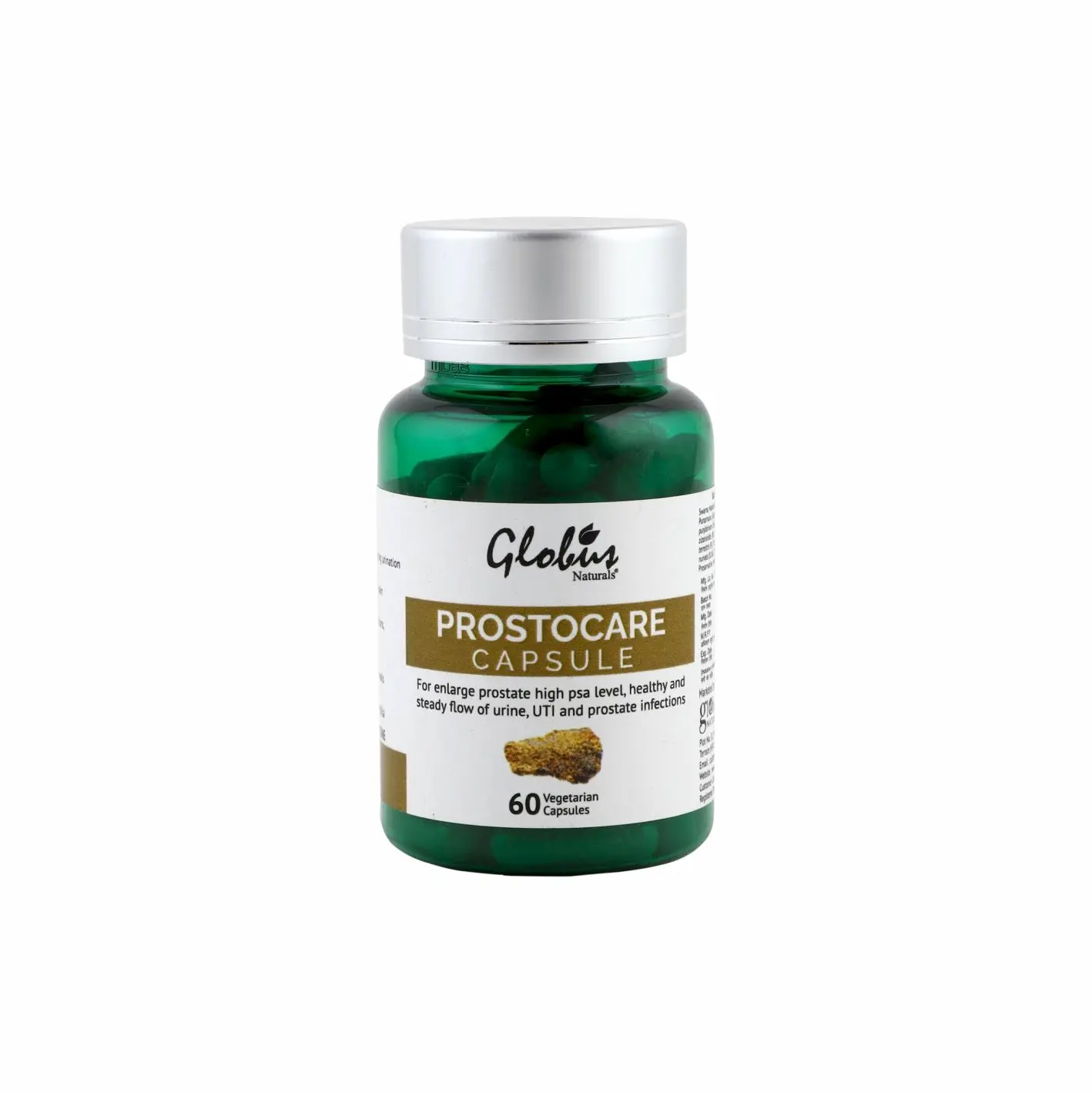 Globus Ayurvedic Capsule For Enlarged Prostrate ( 60 cap, Veg)