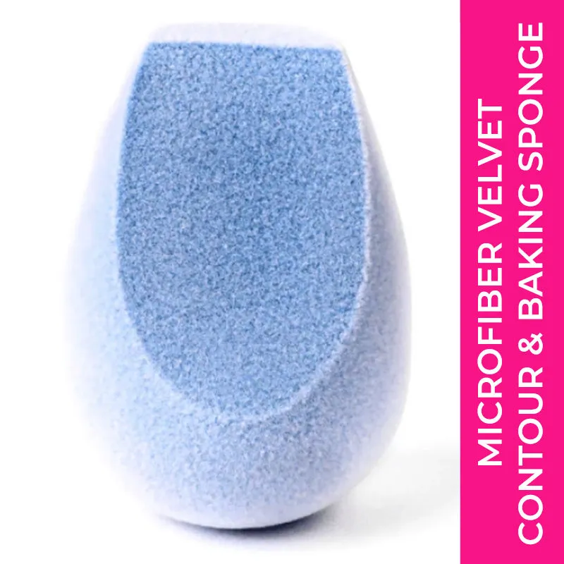 Praush (Formerly Plume) Microfiber Velvet Makeup Sponge - Contour