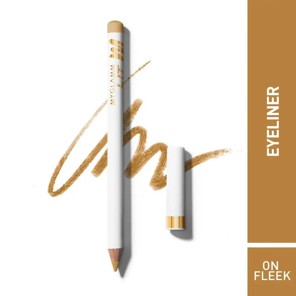 MyGlamm LIT Matte Eyeliner Pencil-On Fleek-1.14gm