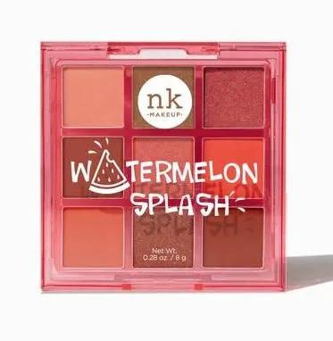 Nicka k Pop Neon Nine Color Palette - Watermelon Splash