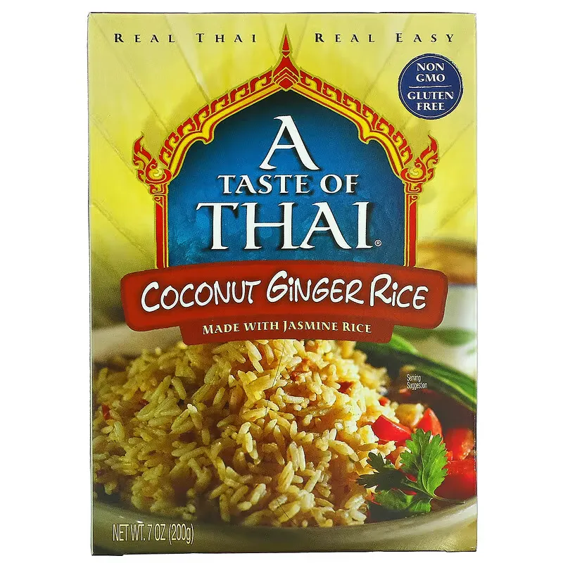 Coconut Ginger Rice, 7 oz (200 g)