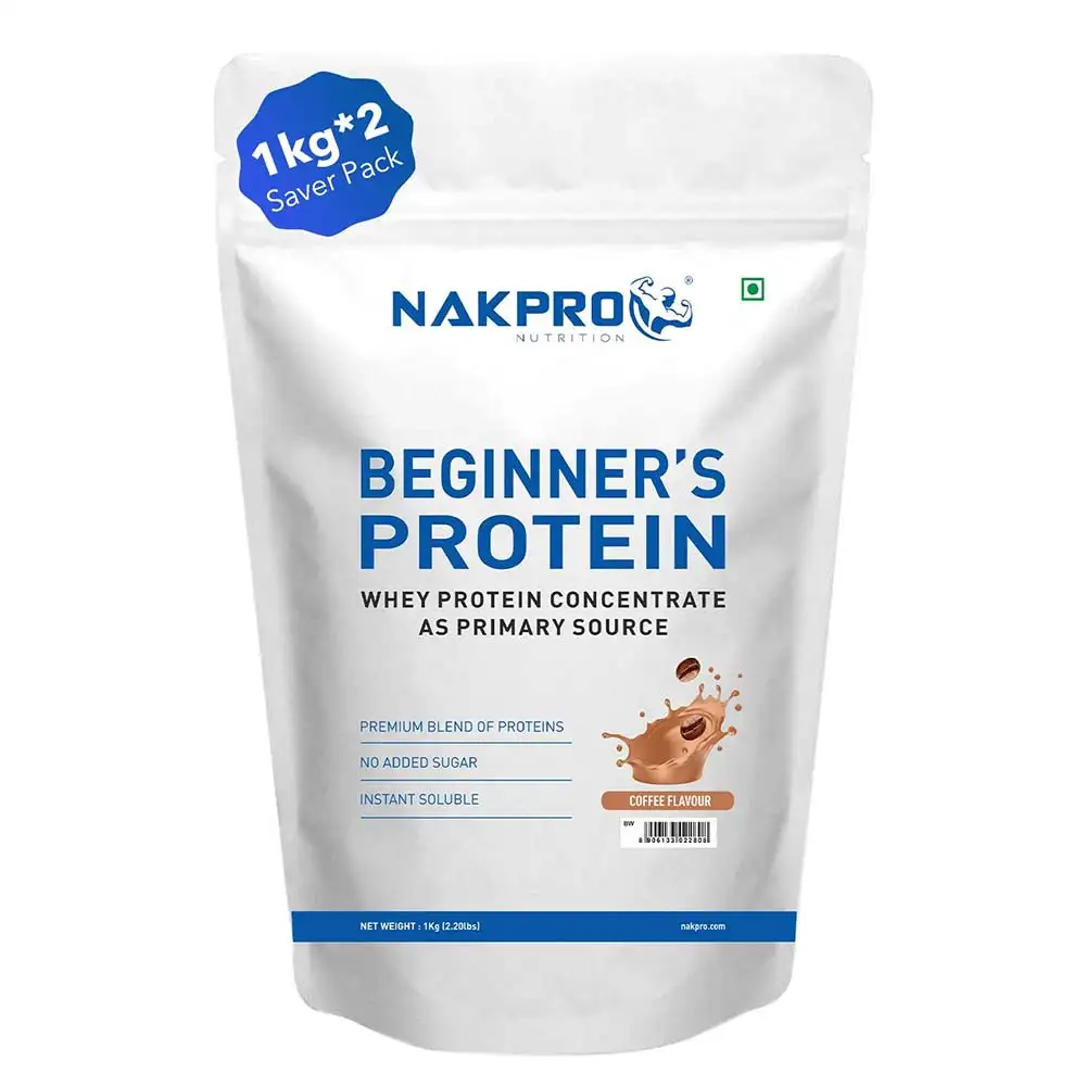 Nakpro Beginner's Protein,  2.2 lb  Blueberry (Pack of 2)