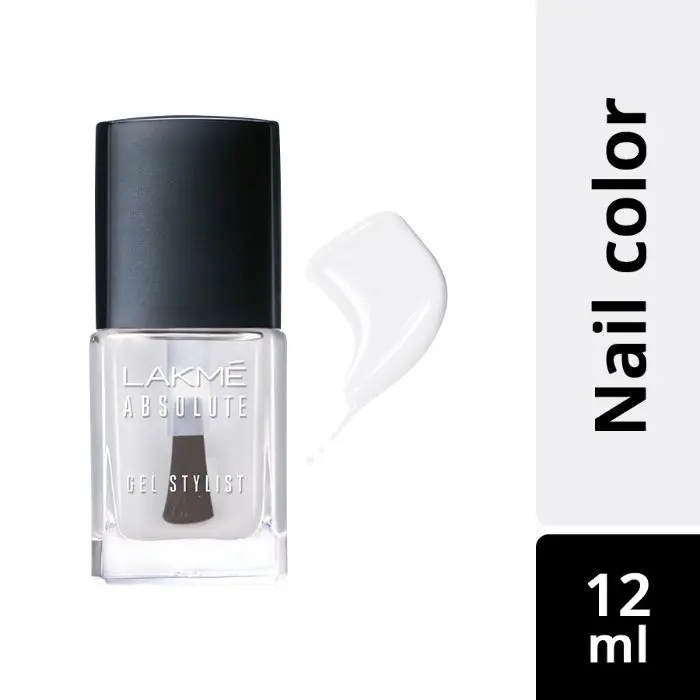 Lakme Absolute Gel Stylist Nail Color - Top Coat (12 ml)