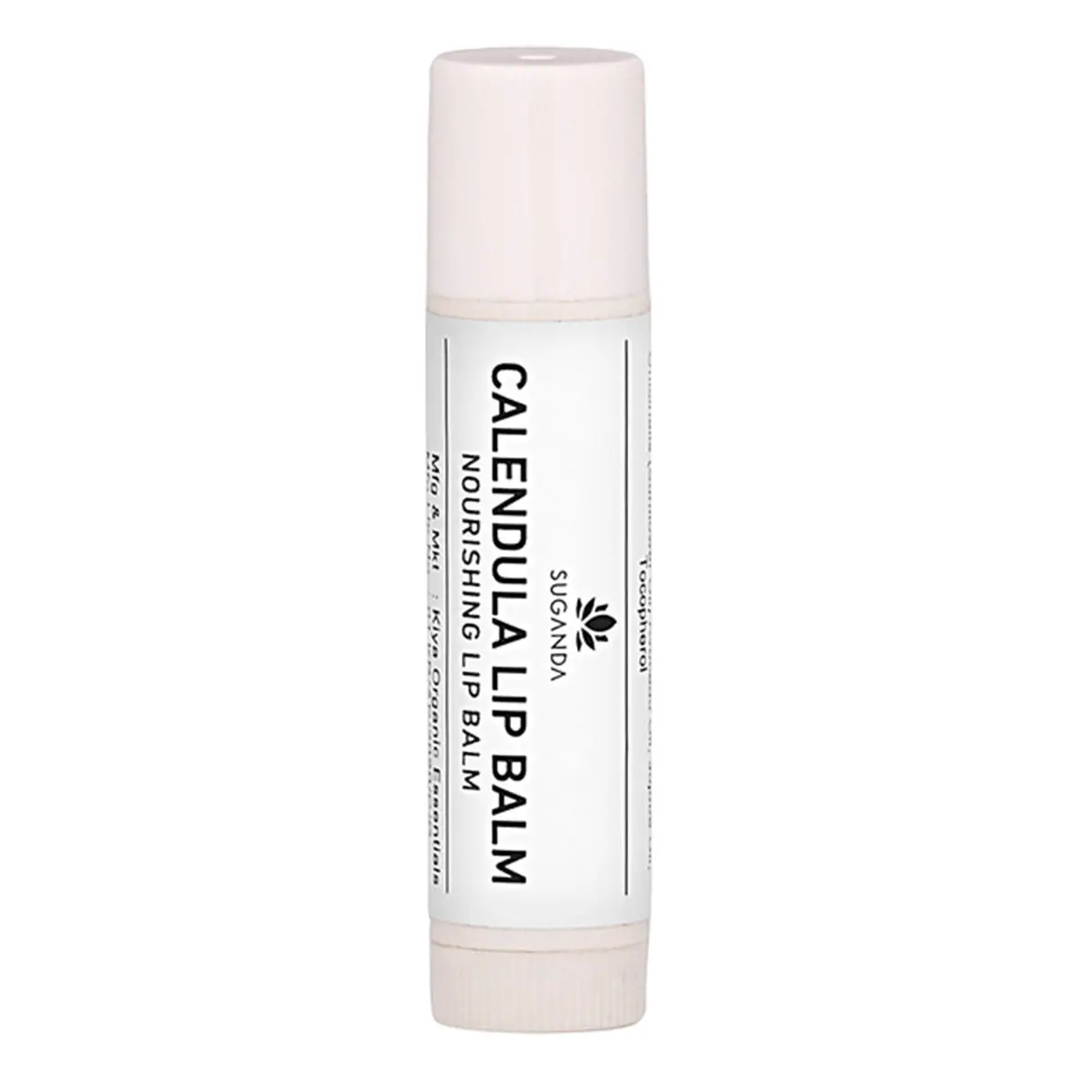 Suganda Calendula Lip Balm, Deeply Nourishes Dry & Chapped Lips, Helps Heal Crack & Wounded Lips, Retain Moisture on Lips