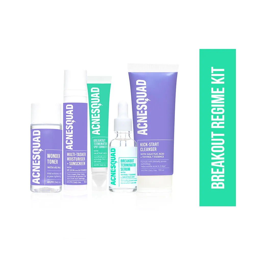 Acne Squad Daily Routine for Active Acne