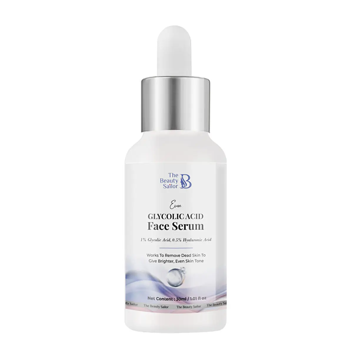 The Beauty Sailor- Even Glycolic Acid Face Serum| helps remove dead skin for even skin tone| suitable for men and women| for all skin types| 30 ml