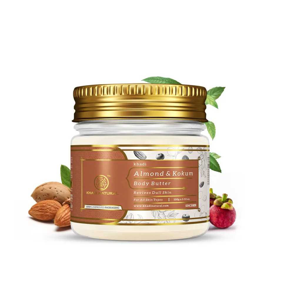 Khadi Natural Ayurvedic Almond & Kokum Body Butter