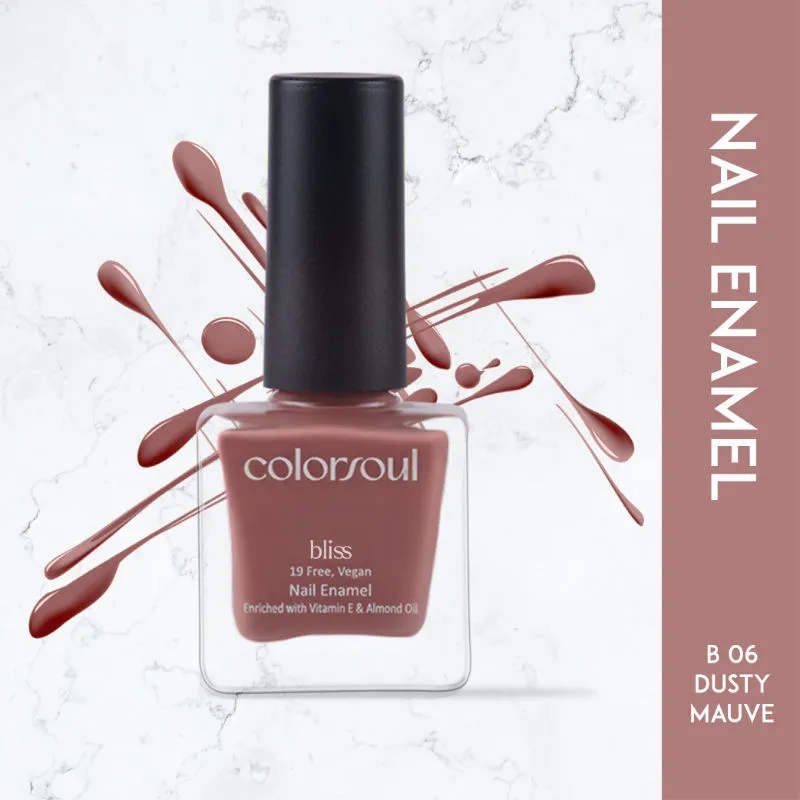 ColorSoul Bliss Nail Enamel - Dusty Mauve