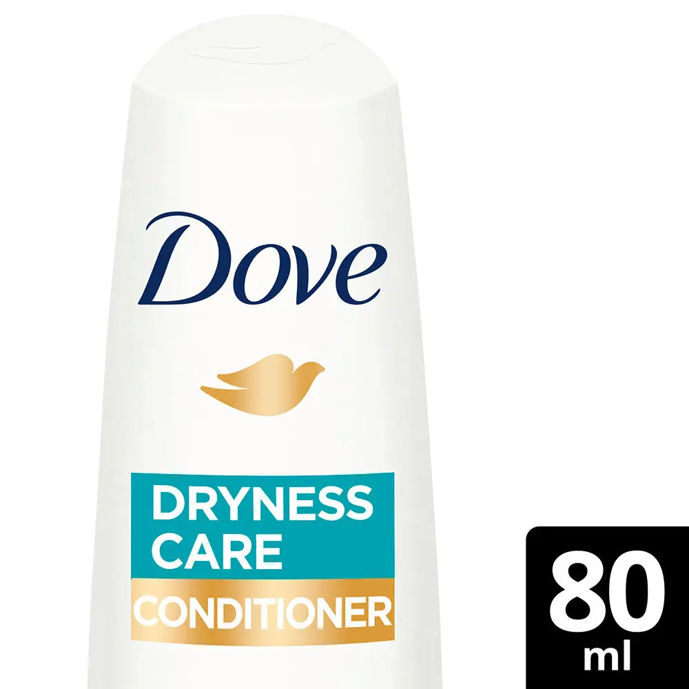 Dove Dryness Care Hair Conditioner, For Dry & Frizzy Hair, Restores Smoothness, 80 ml