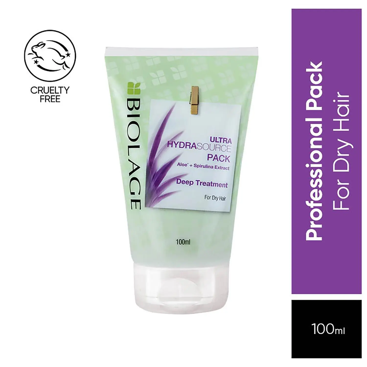 Biolage HYDRASOURCE Deep Treatment Pack for Dry Hair (Vegan & Paraben Free) 100ml