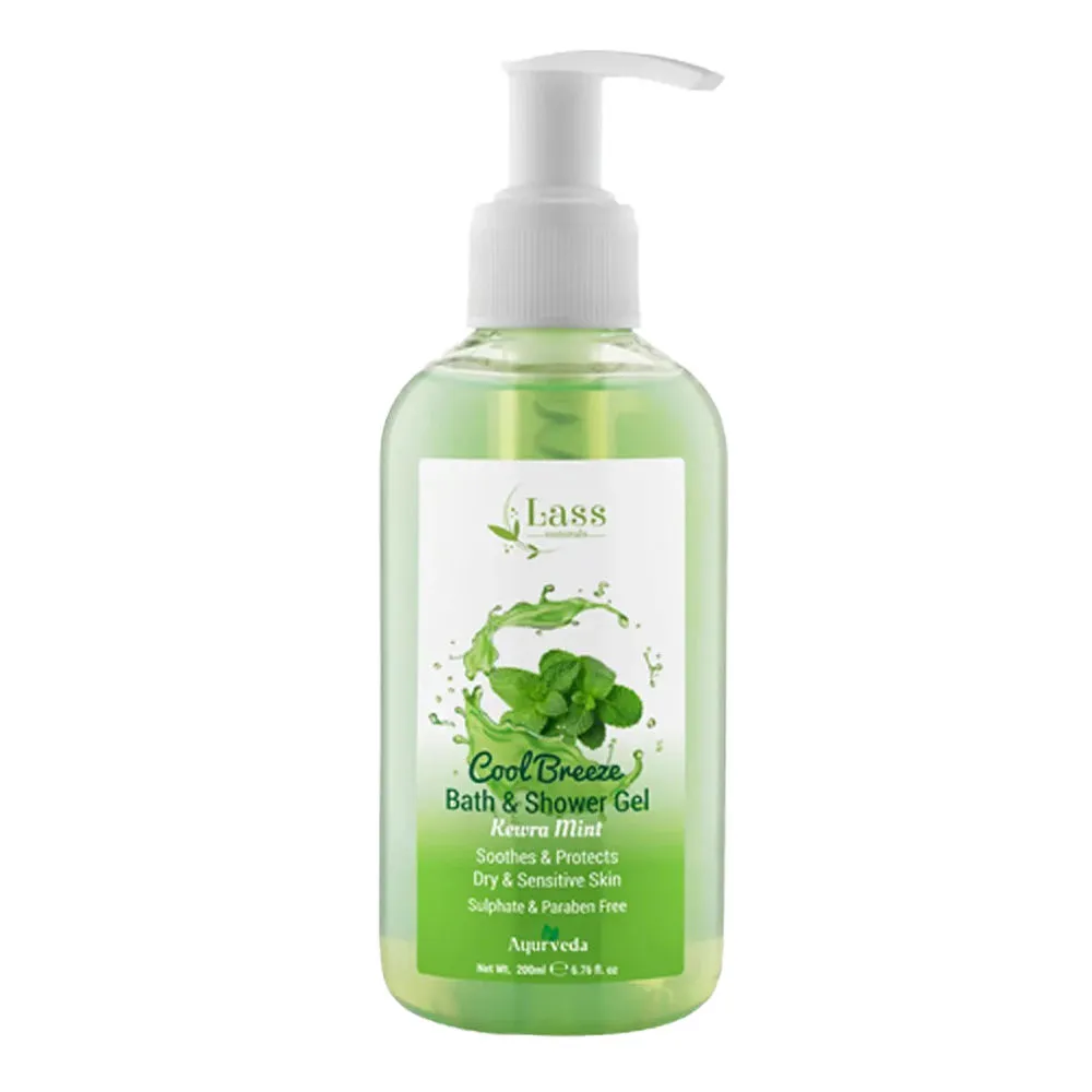 Lass Naturals Cool Breeze Shower Gel