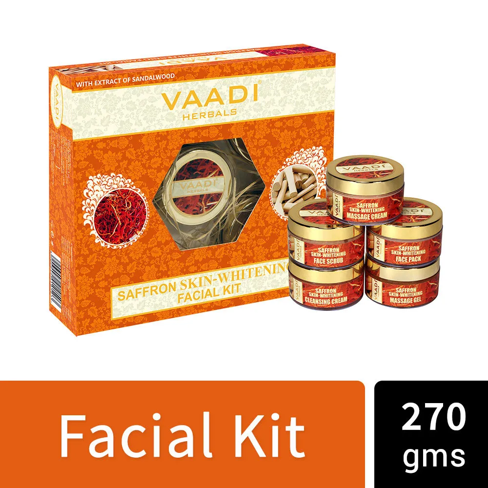 Vaadi Herbals Saffron Skin Whitening Facial With Extract Of Sandalwood