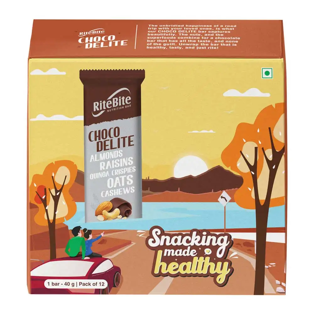 RiteBite Nutrition Bar,  12 bar(s)  Choco Delite