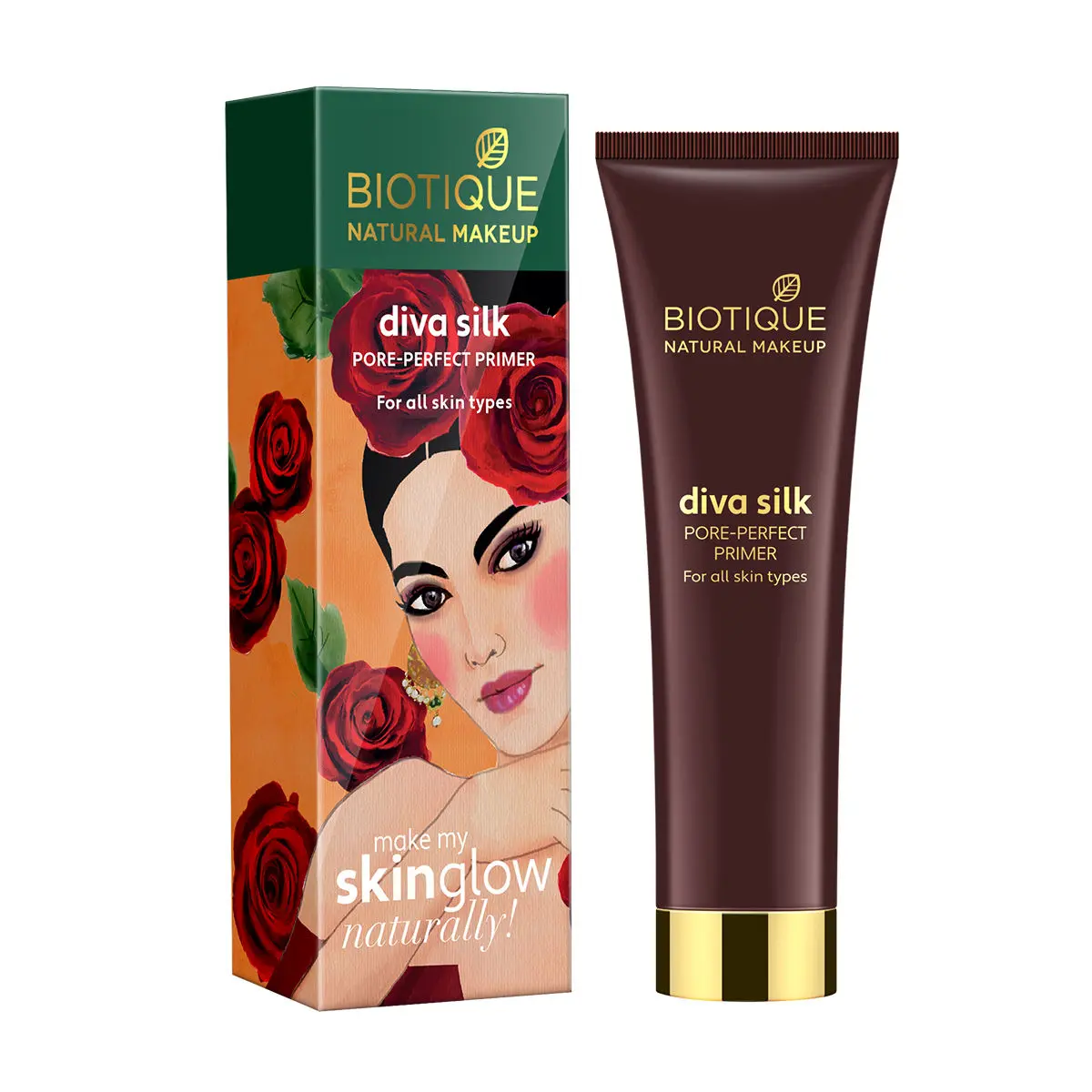 Biotique Natural Makeup Diva Silk Pore Perfect Primer (30 ml)