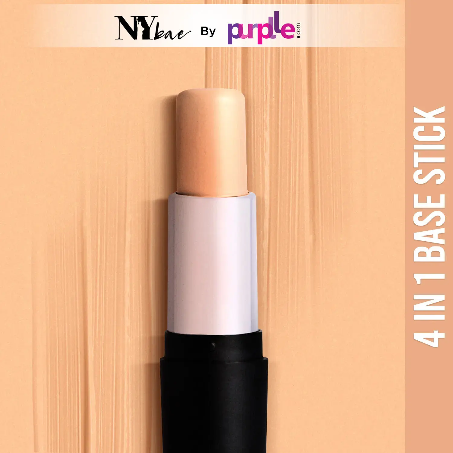 NY Bae Foundation Concealer Contour Color Corrector Stick, For Fair Skin - Queens Royale Porcelain 17