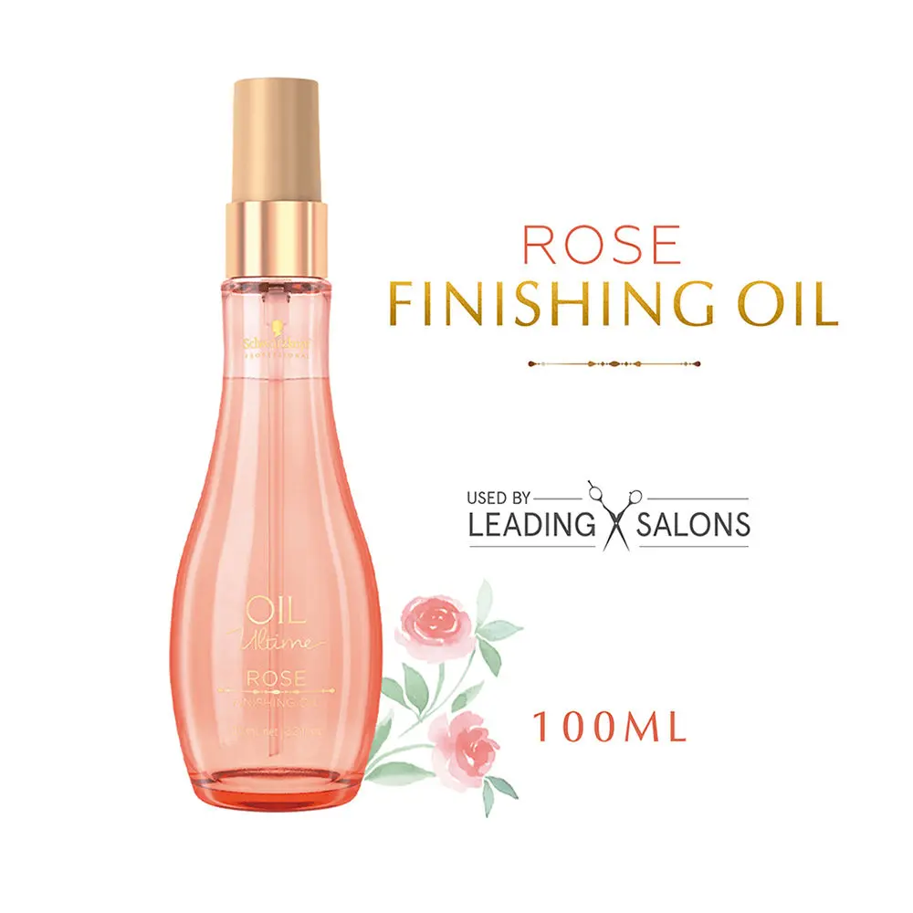 Schwarzkopf Professional Oil Ultime Rose Finishing Oil | For Fine Hair | 100 ml