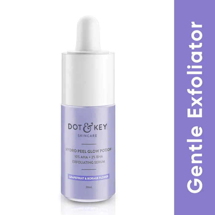 Dot & Key Hydro Peel Glow Potion 10% AHA + 2% BHA Exfoliating Serum