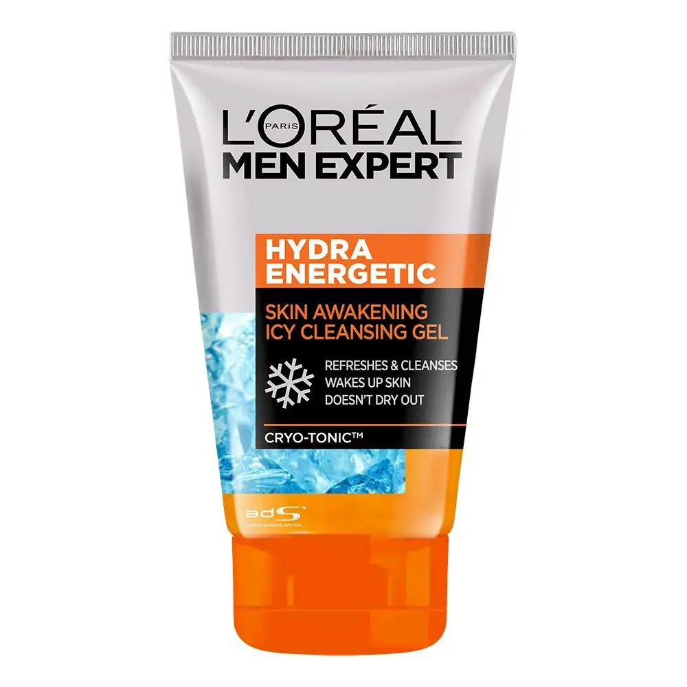 L'Oreal Paris Men Expert Hydra Energetic skin Awakening Icy Cleansing Gel (100 ml)