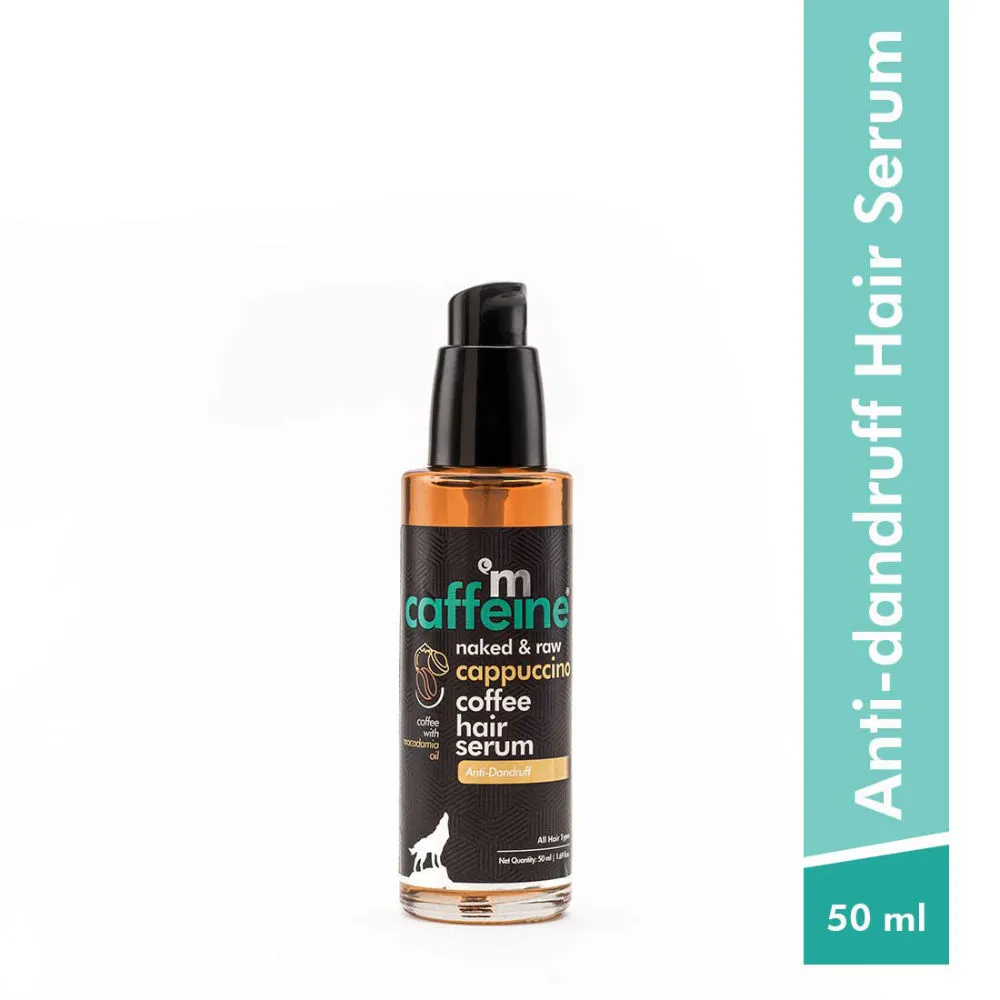 MCaffeine Naked & Raw Cappuccino Coffee Hair Serum