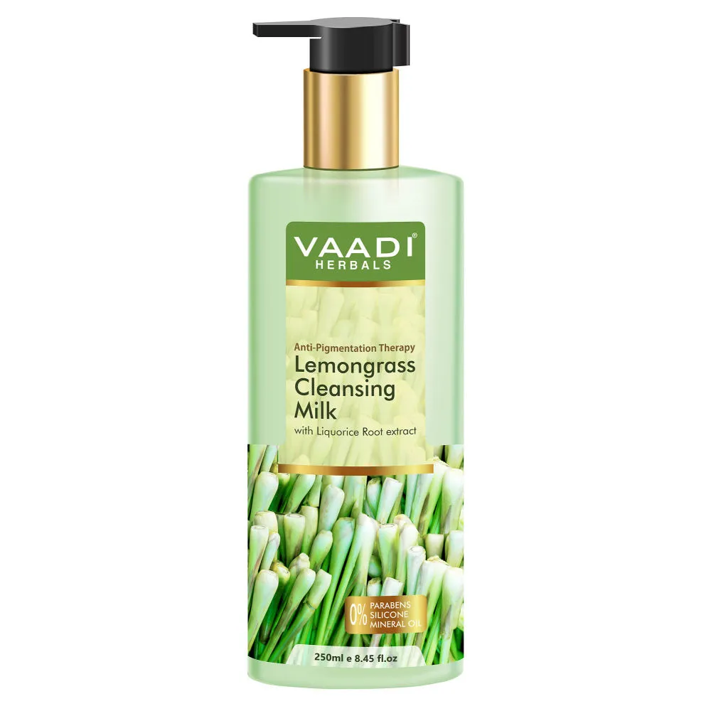 Vaadi Herbals Lemongrass Cleansing Milk with Liquorice Root Extract