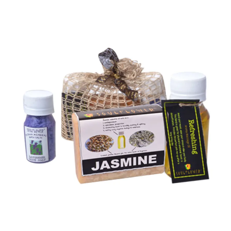 Soulflower Jute Mini Bathset With Lavender