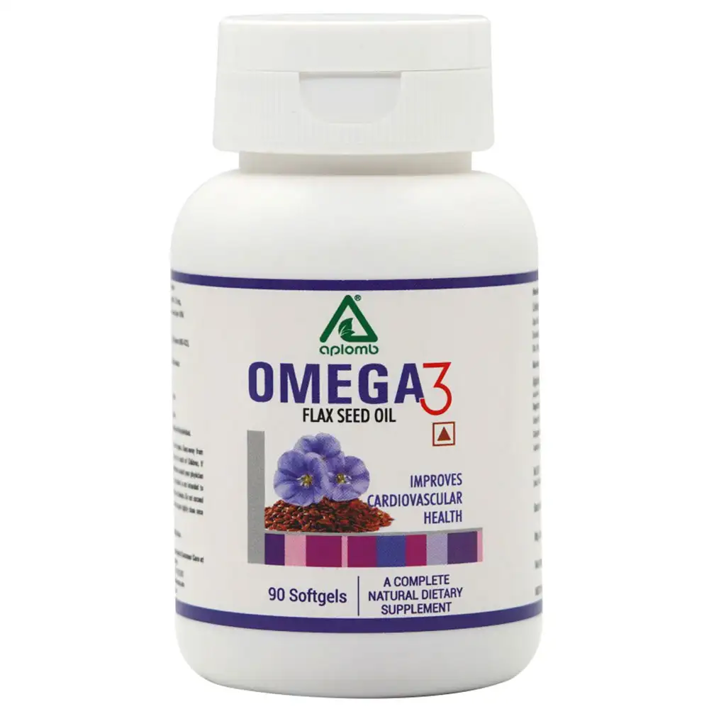 Aplomb Omega3 Flax Seed Oil,  90 softgels