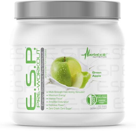 ESP Pre Workout - Green Apple - 300 Grams