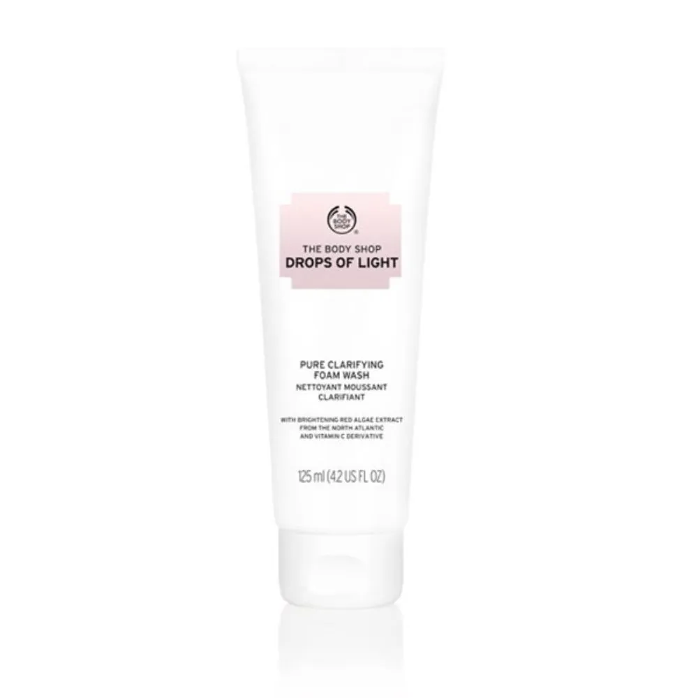 The Body Shop Drops Of Light Pure Clarifying Foam Wash