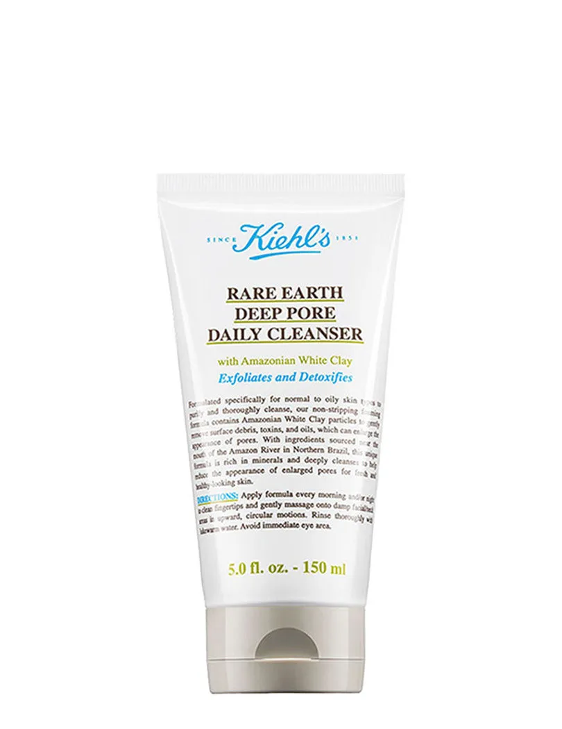 Kiehl's Rare Earth Deep Pore Daily Cleanser With Amazonian White Clay & Aloe Barbadensis