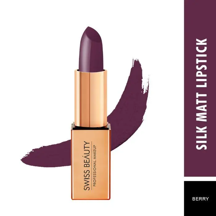 Swiss Beauty - Matte Lipstick 6 Berry (3.5 g)