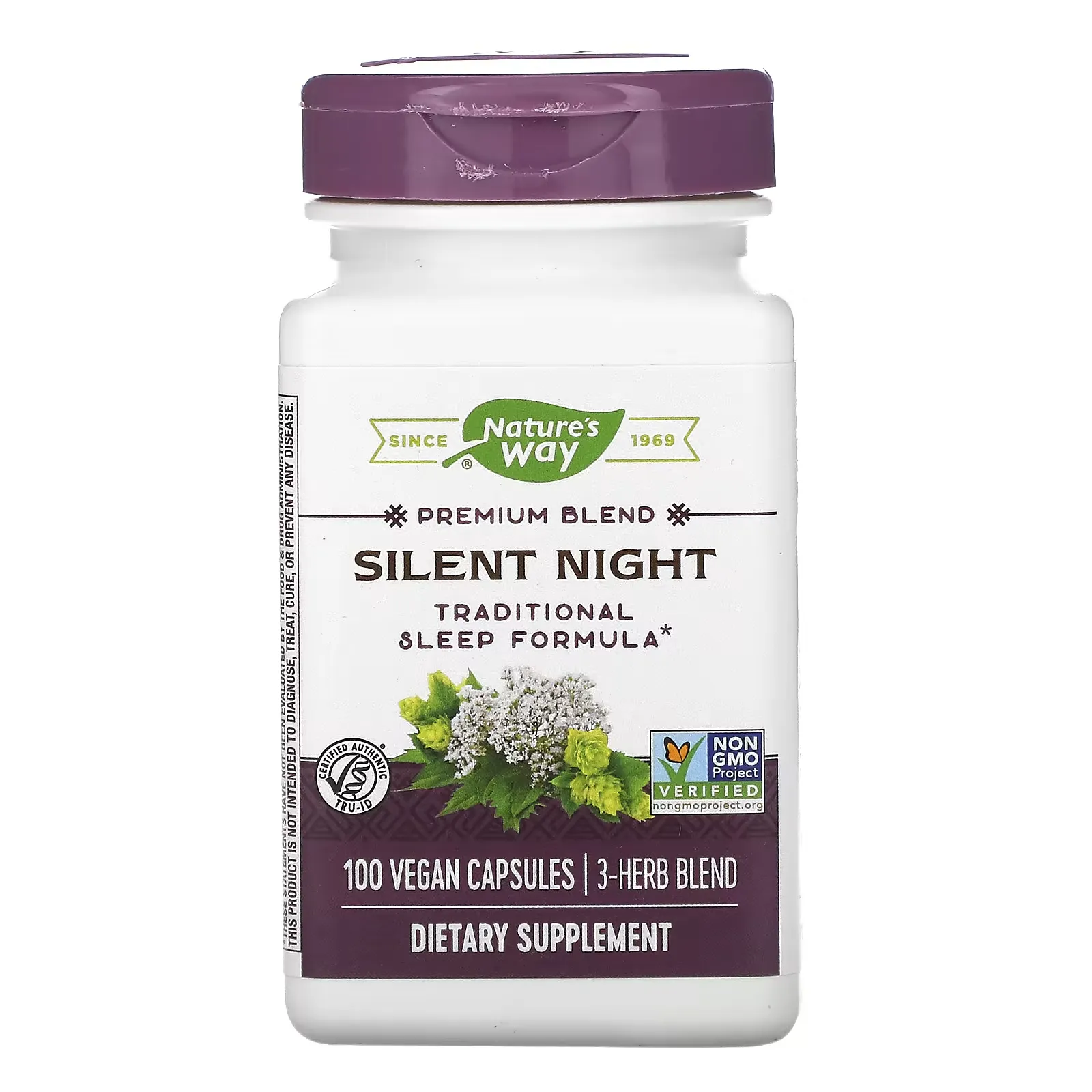 Silent Night, 100 Vegan Capsules