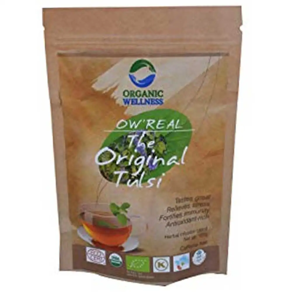 Organic Wellness OW'Real The Original Tulsi,  Unflavoured (With zipper pack)  0.100 kg