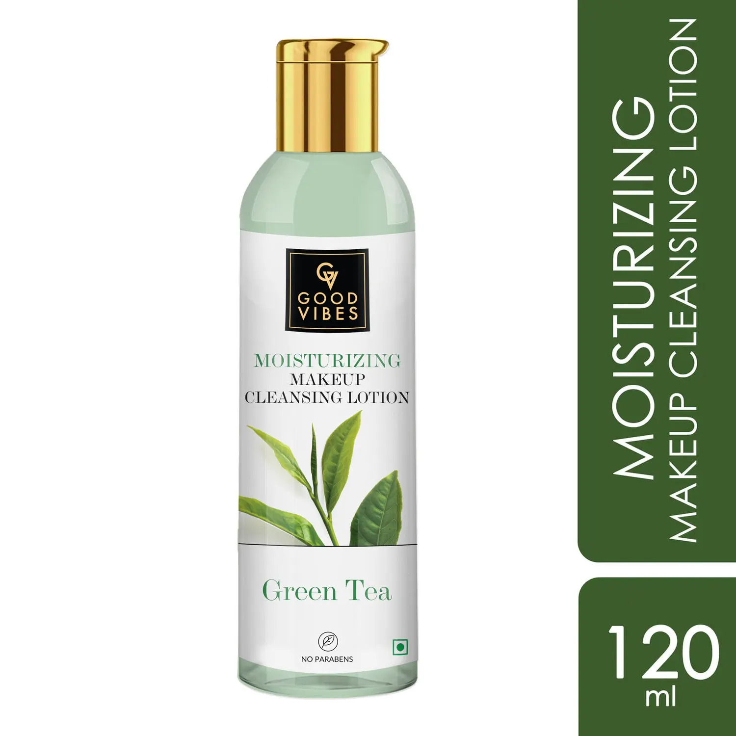 Good Vibes Moisturizing Makeup Cleansing Lotion - Green Tea (120 ml)