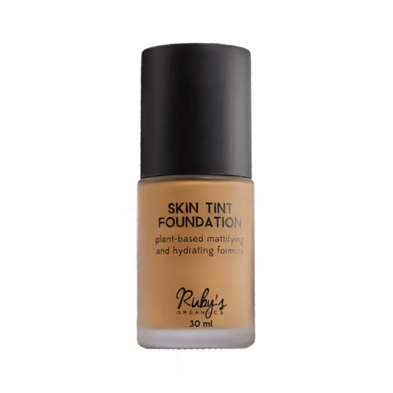 Ruby's Organics Skin Tint Mattifying Foundation - 2.5 Medium - Deep