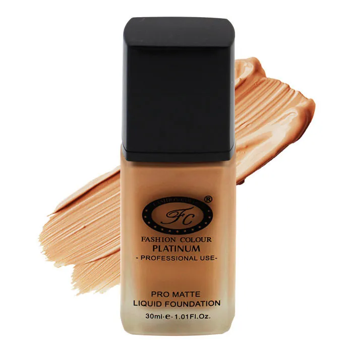 FASHION COLOUR Pro Matte Liquid Foundation - Chestnut